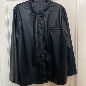 Faux Leather Jacket